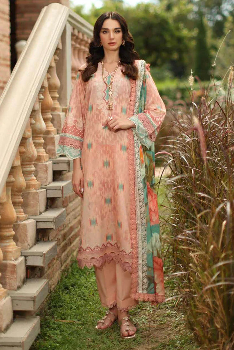 Nureh - Signature Prints Printed Lawn Zari Collection Vol 2 - SP-203 - Unstitched