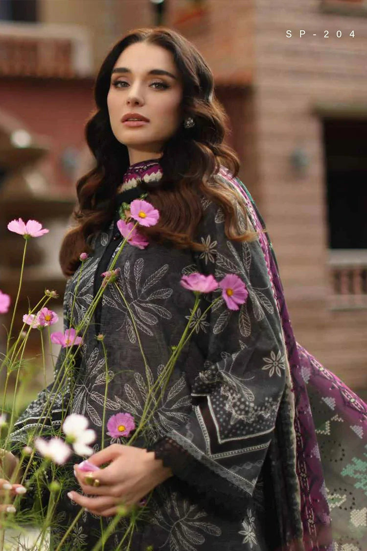 Picture of Nureh - Signature Prints Printed Lawn Zari Collection Vol 2 - SP-204 - Unstitched - Available at Raja Sahib