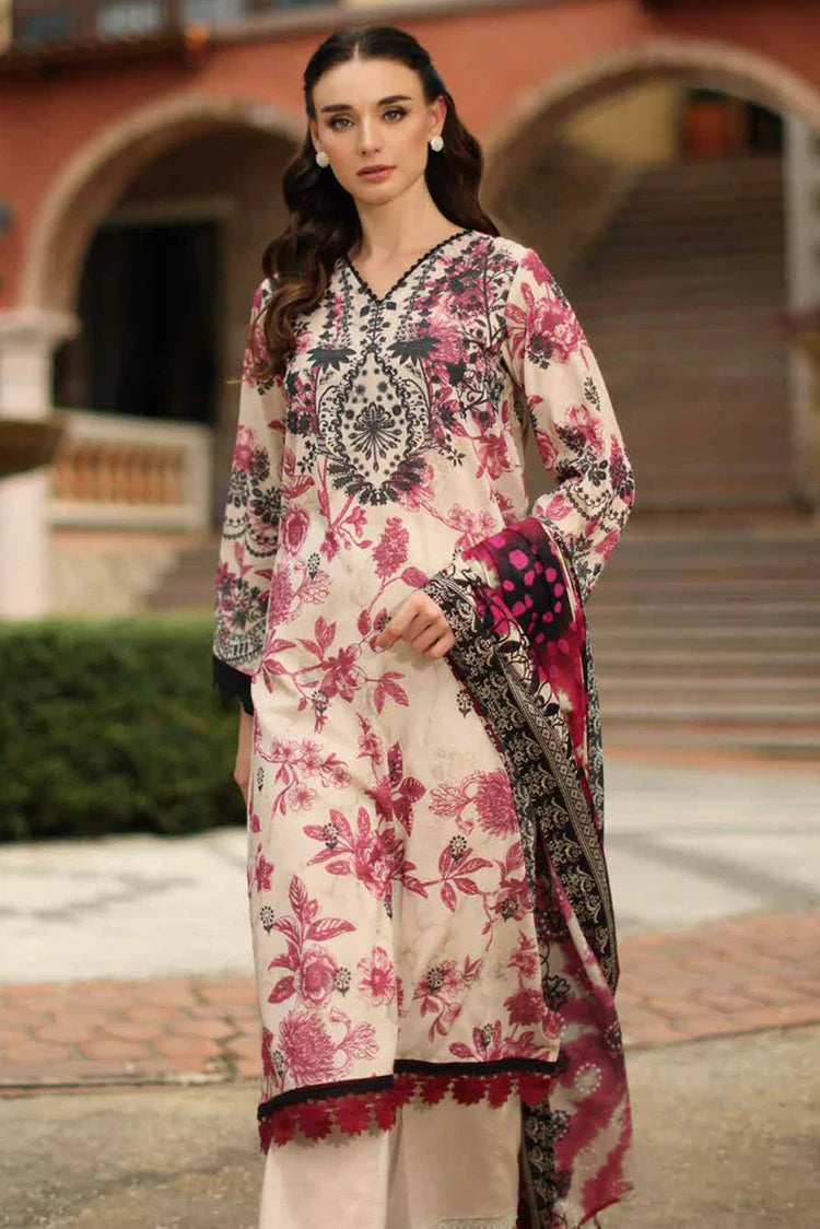 Nureh - Signature Prints Printed Lawn Zari Collection Vol 2 - SP-205 - Unstitched