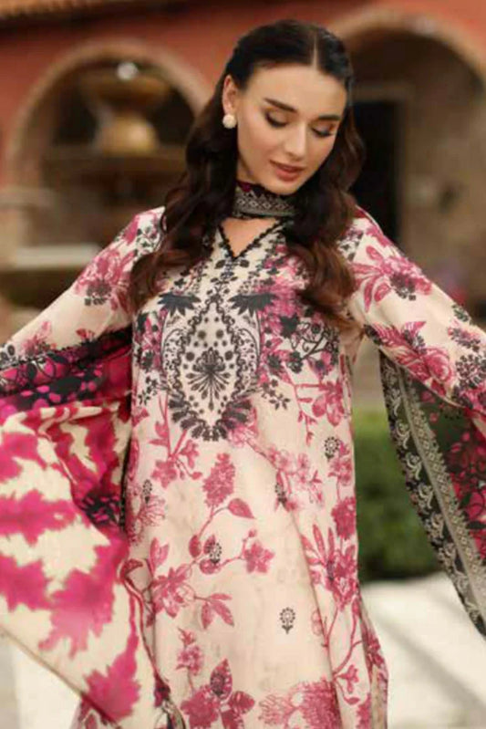 Nureh - Signature Prints Printed Lawn Zari Collection Vol 2 - SP-205 - Unstitched