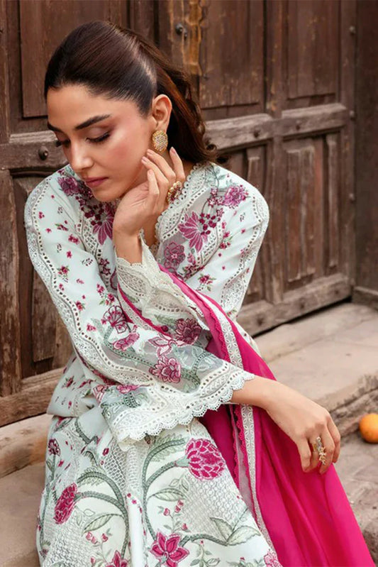 Picture of Saira Shakira - Breeze Luxury Lawn Collection - IVY-1-A - Unstitched - Available at Raja Sahib