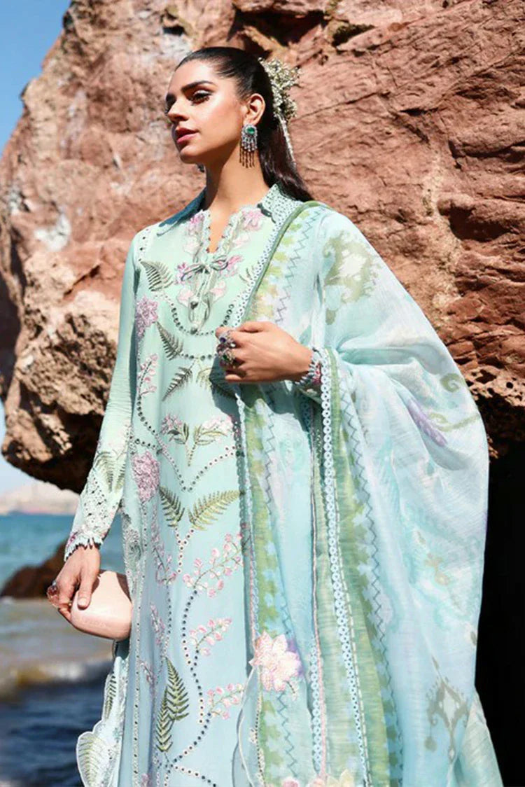 Picture of Saira Shakira - Breeze Luxury Lawn Collection - TALI 3-B - Unstitched - Available at Raja Sahib