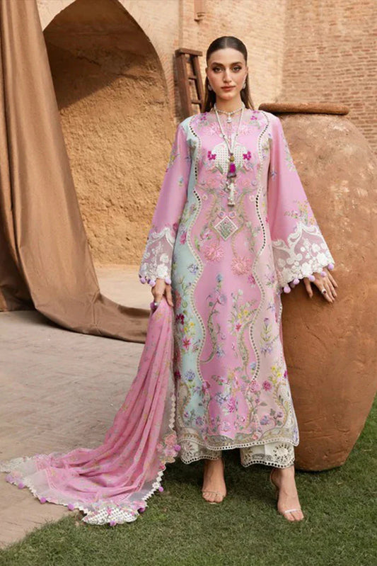 Saira Shakira - Breeze Luxury Lawn Collection - FAYE-7-A - Unstitched