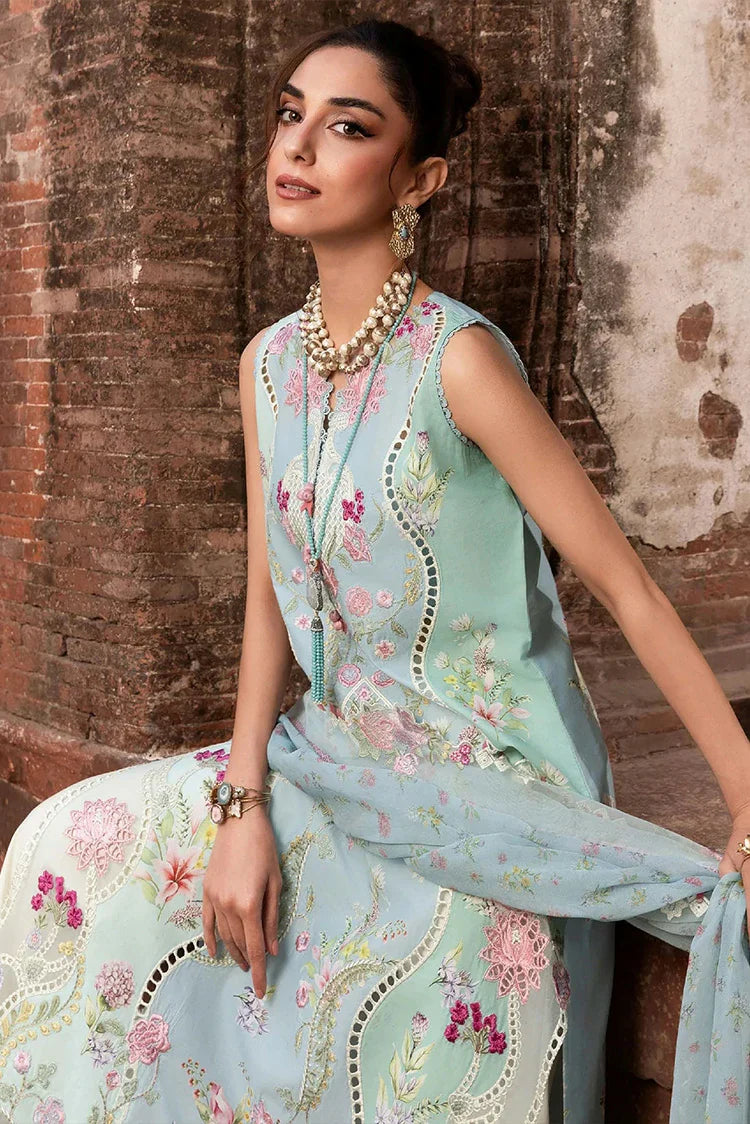 Picture of Saira Shakira - Breeze Luxury Lawn Collection - FAYE-7-B - Unstitched - Available at Raja Sahib