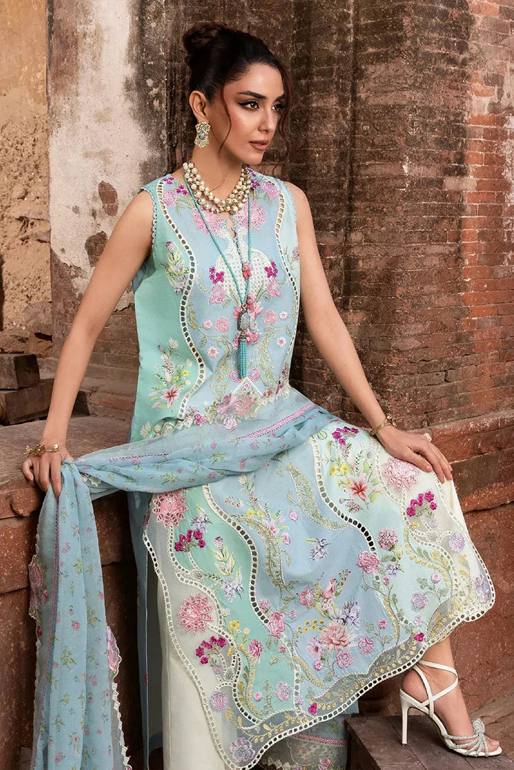 Picture of Saira Shakira - Breeze Luxury Lawn Collection - FAYE-7-B - Unstitched - Available at Raja Sahib