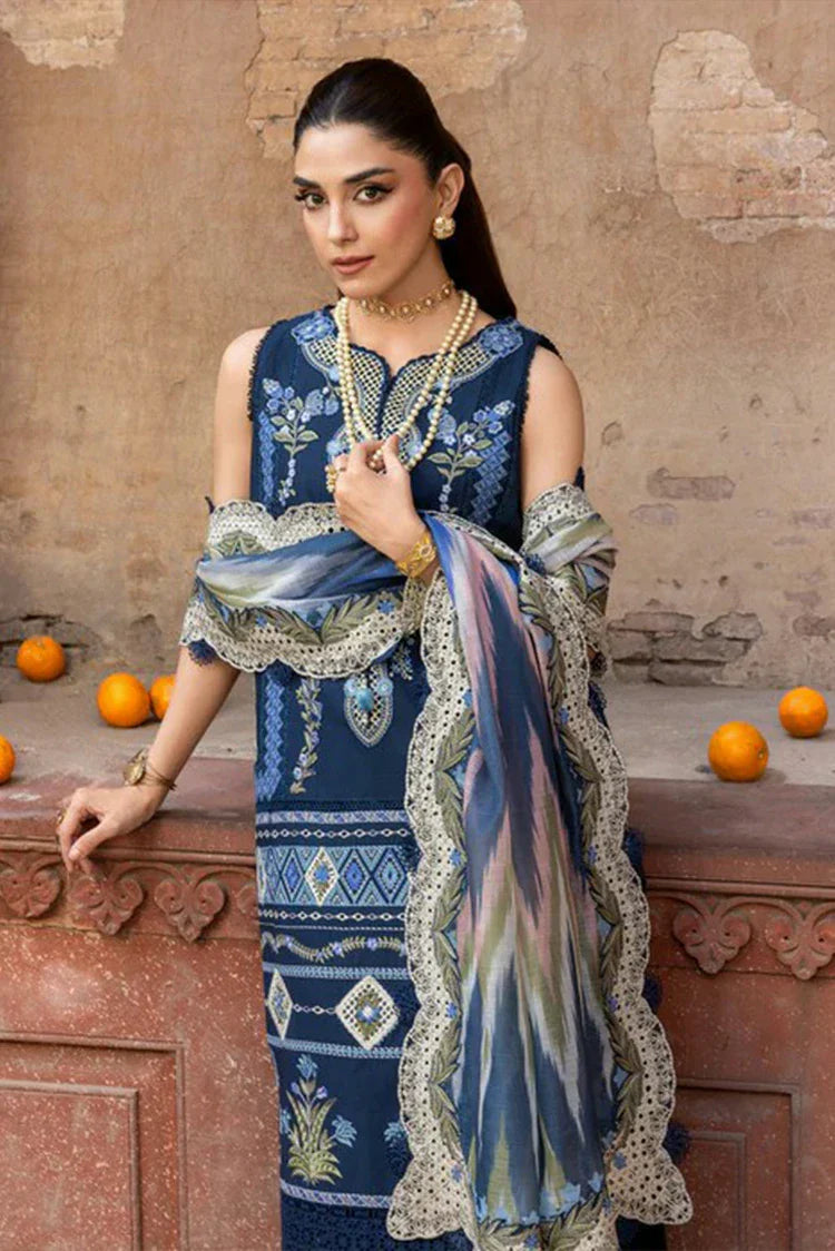 Picture of Saira Shakira - Breeze Luxury Lawn Collection - RUNA-8-B - Unstitched - Available at Raja Sahib