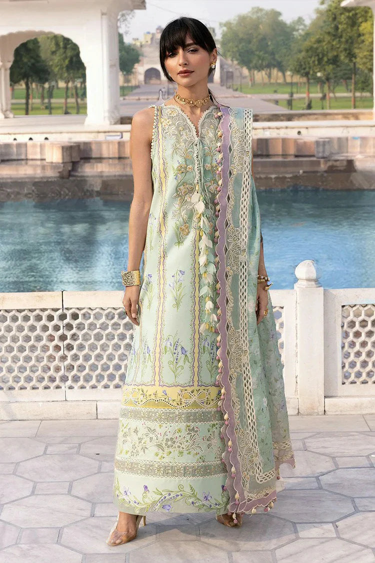 Picture of Crimson - Flow Lawn - SUN-KISSED LETTER-D9B - Unstitched - Available at Raja Sahib