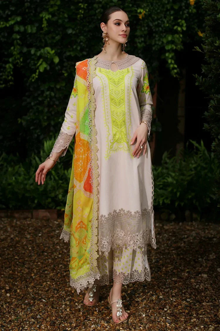 Charizma - Rang E Bahar (Black & White Edition) Embroidered Printed Lawn Collection - CRB5-03A - Unstitched