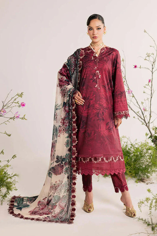 Nureh - Daily Delights Embroidered And Printed Lawn Collection Vol 1 - DD-28 - Unstitched