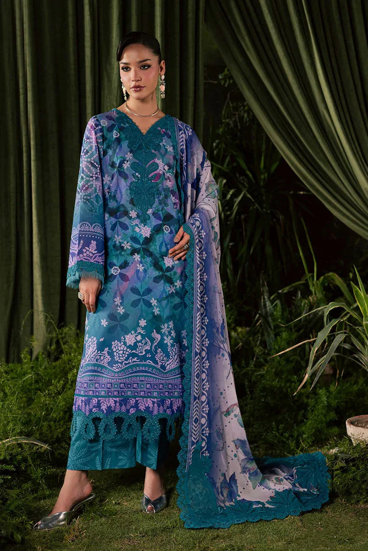Nureh - Daily Delights Embroidered And Printed Lawn Collection Vol 1 - DD-29 - Unstitched