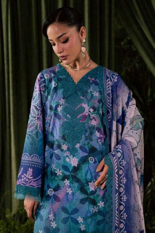 Nureh - Daily Delights Embroidered And Printed Lawn Collection Vol 1 - DD-29 - Unstitched