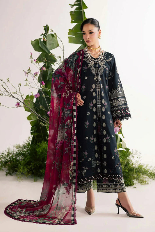 Nureh - Daily Delights Embroidered And Printed Lawn Collection Vol 1 - DD-32 - Unstitched