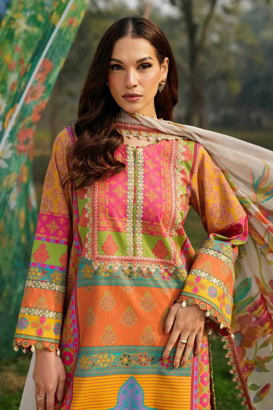 Picture of Charizma - Combination Embroidered Lawn Collection Vol 2 - CC6-12 - Unstitched - Available at Raja Sahib
