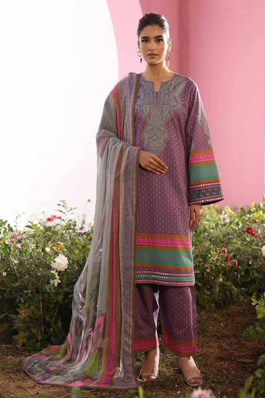 Picture of Charizma - Combination Embroidered Lawn Collection Vol 2 - CC6-17 - Unstitched - Available at Raja Sahib