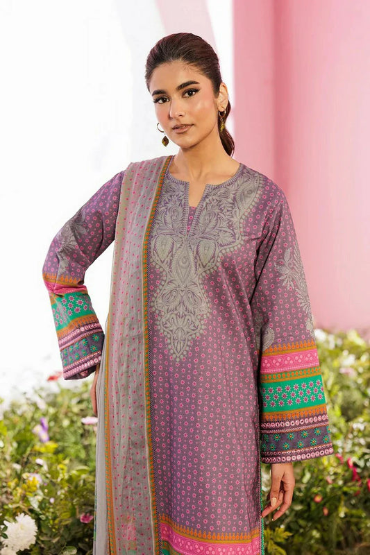 Picture of Charizma - Combination Embroidered Lawn Collection Vol 2 - CC6-17 - Unstitched - Available at Raja Sahib