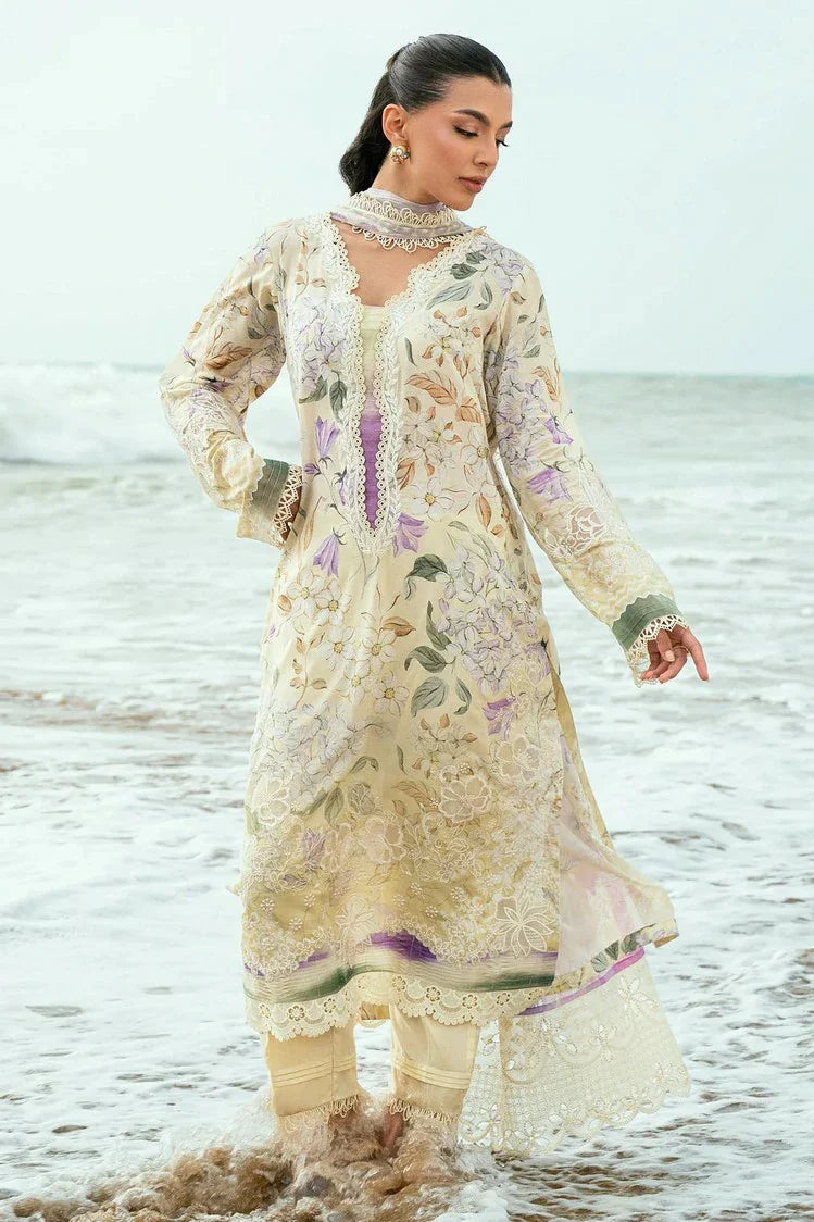 Picture of Nureh - Gardenia Embroidered and Printed Lawn Collection Vol 2 - NSG-197 - Unstitched - Available at Raja Sahib