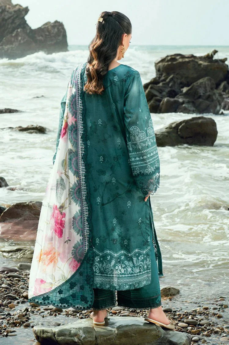 Picture of Nureh - Gardenia Embroidered and Printed Lawn Collection Vol 2 - NSG-198 - Unstitched - Available at Raja Sahib