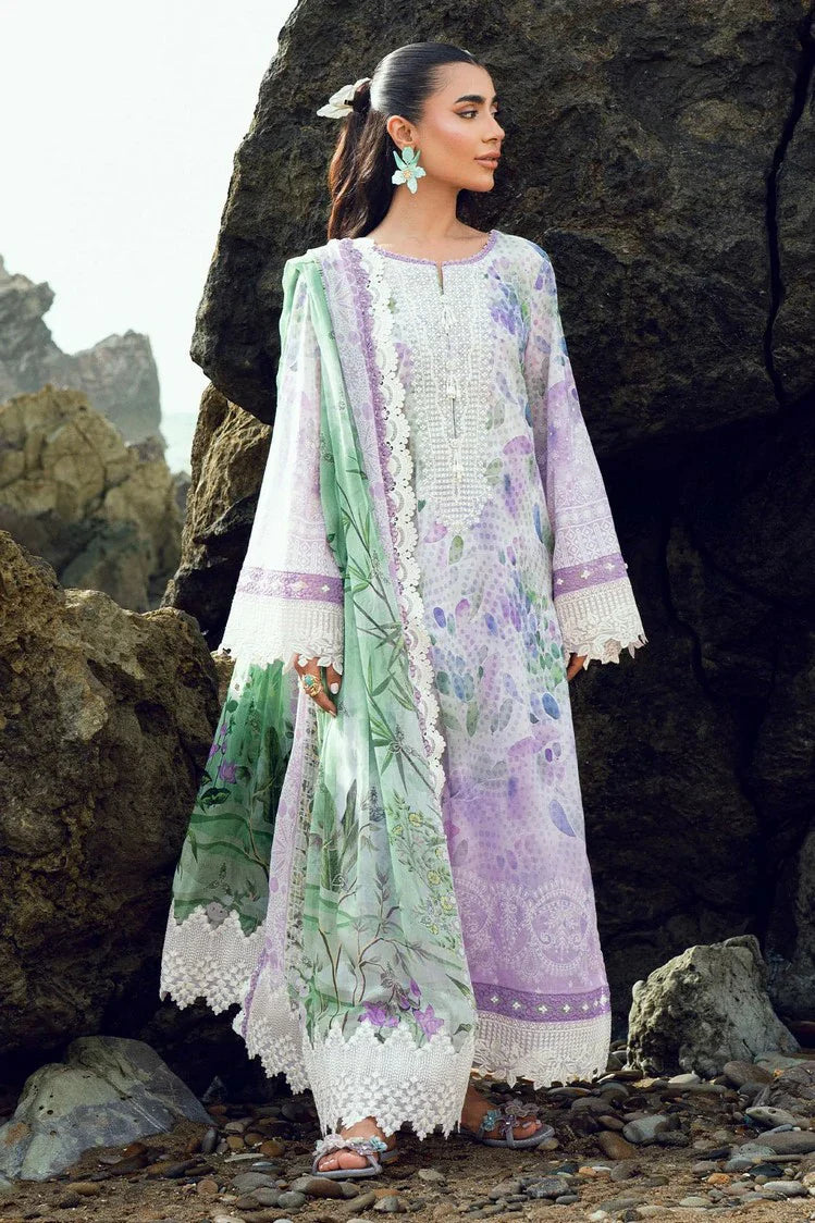 Picture of Nureh - Gardenia Embroidered and Printed Lawn Collection Vol 2 - NSG-200 - Unstitched - Available at Raja Sahib