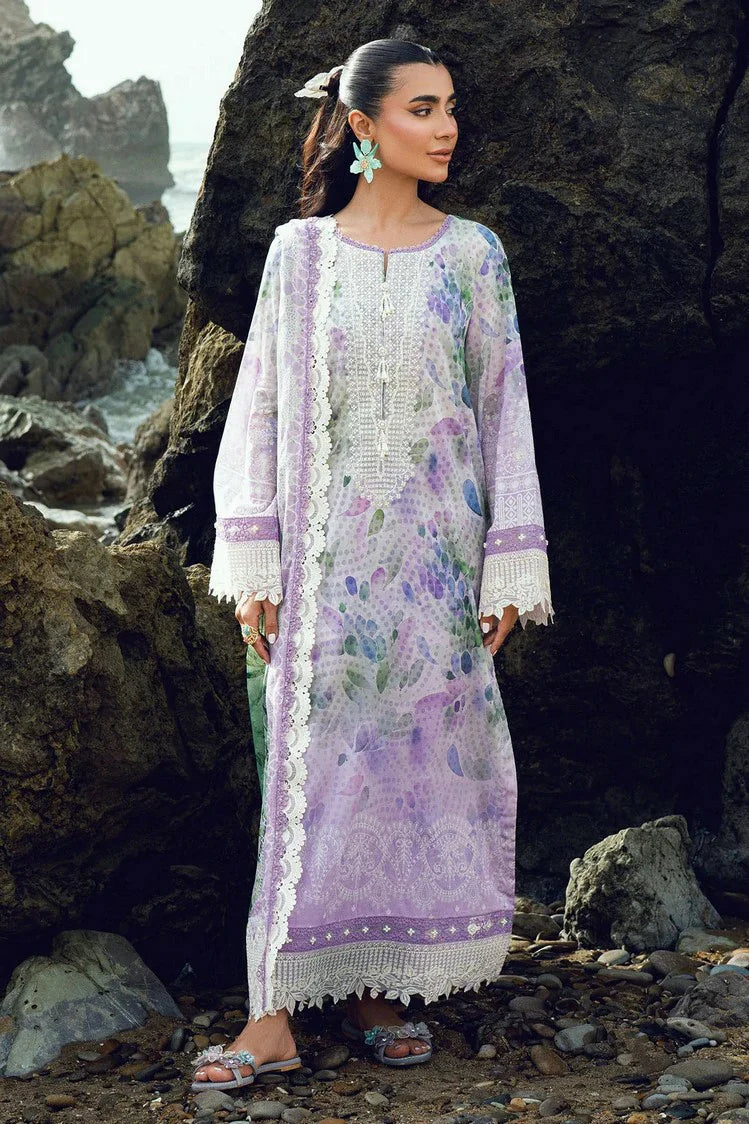 Picture of Nureh - Gardenia Embroidered and Printed Lawn Collection Vol 2 - NSG-200 - Unstitched - Available at Raja Sahib