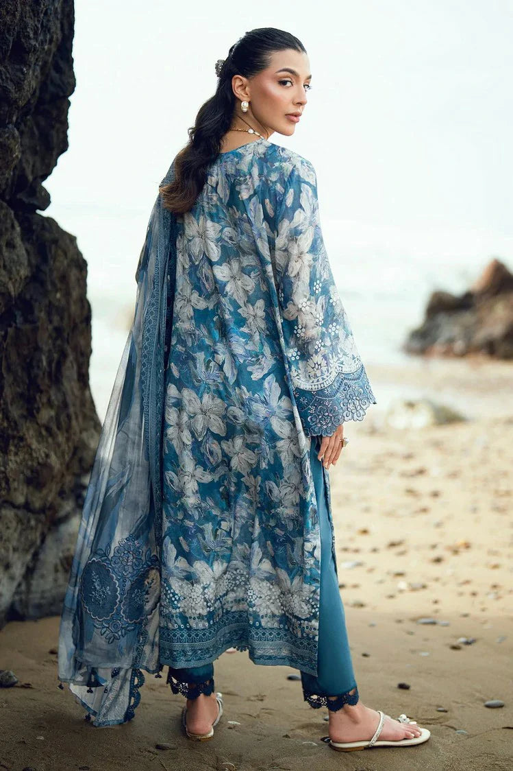 Picture of Nureh - Gardenia Embroidered and Printed Lawn Collection Vol 2 - NSG-201 - Unstitched - Available at Raja Sahib