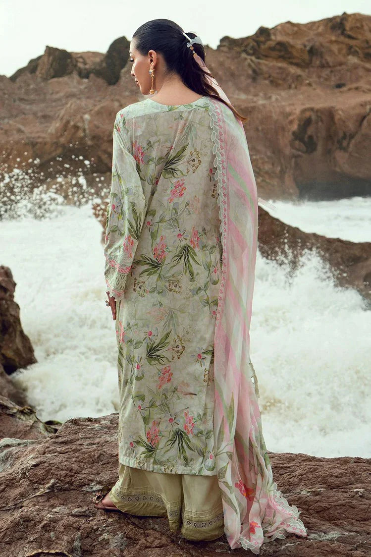 Picture of Nureh - Gardenia Embroidered and Printed Lawn Collection Vol 2 - NSG-203 - Unstitched - Available at Raja Sahib
