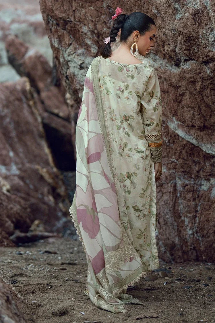 Picture of Nureh - Gardenia Embroidered and Printed Lawn Collection Vol 2 - NSG-205 - Unstitched - Available at Raja Sahib