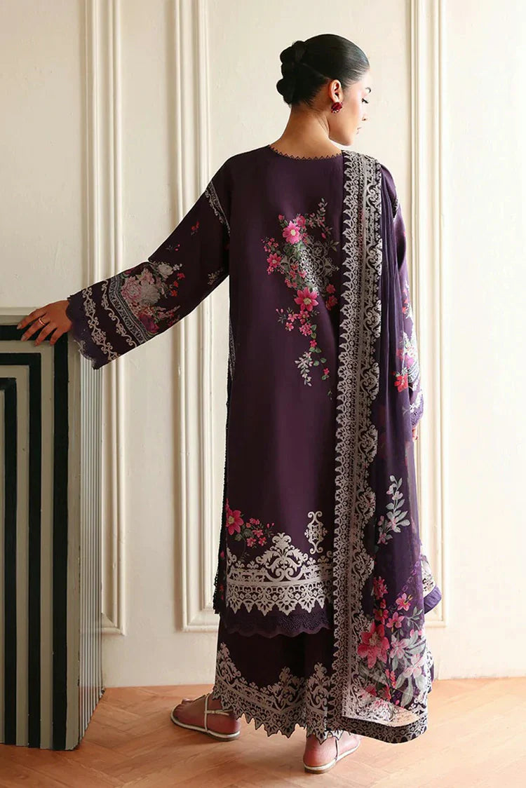 Picture of Roheenaz - Eclat Garden Printed Vol 4 - 03-Poppy Bloom - Unstitched - Available at Raja Sahib