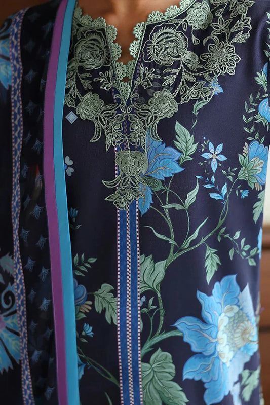 Picture of Roheenaz - Eclat Garden Printed Vol 4 - 04-Orchid Meadow - Unstitched - Available at Raja Sahib