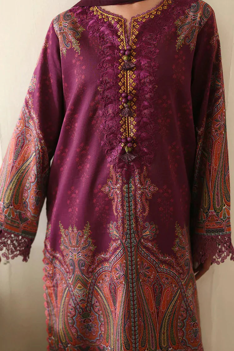 Picture of Roheenaz - Eclat Garden Printed Vol 4 - 08-Dahlia Dream - Unstitched - Available at Raja Sahib