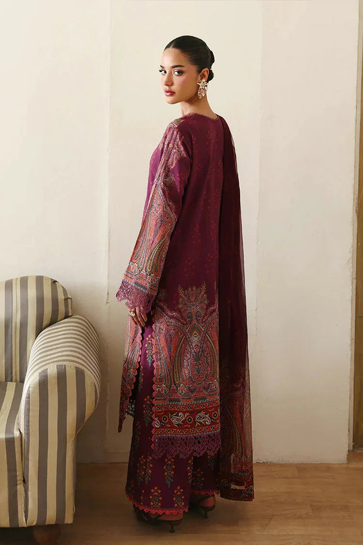 Picture of Roheenaz - Eclat Garden Printed Vol 4 - 08-Dahlia Dream - Unstitched - Available at Raja Sahib