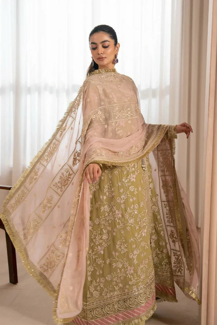 Picture of Xenia - Zaeva Formals - D-03-NIVVI - Unstitched - Available at Raja Sahib