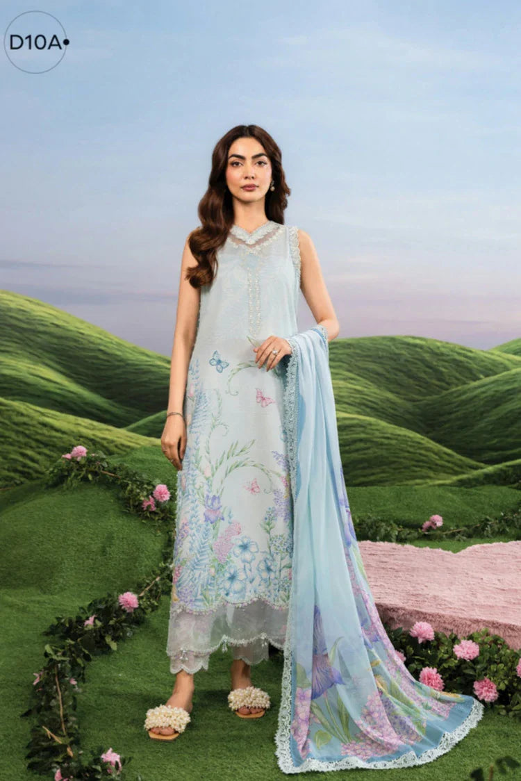 Picture of Maria B - Dreamscape M Basics EID II - Design-10A - Unstitched - Available at Raja Sahib
