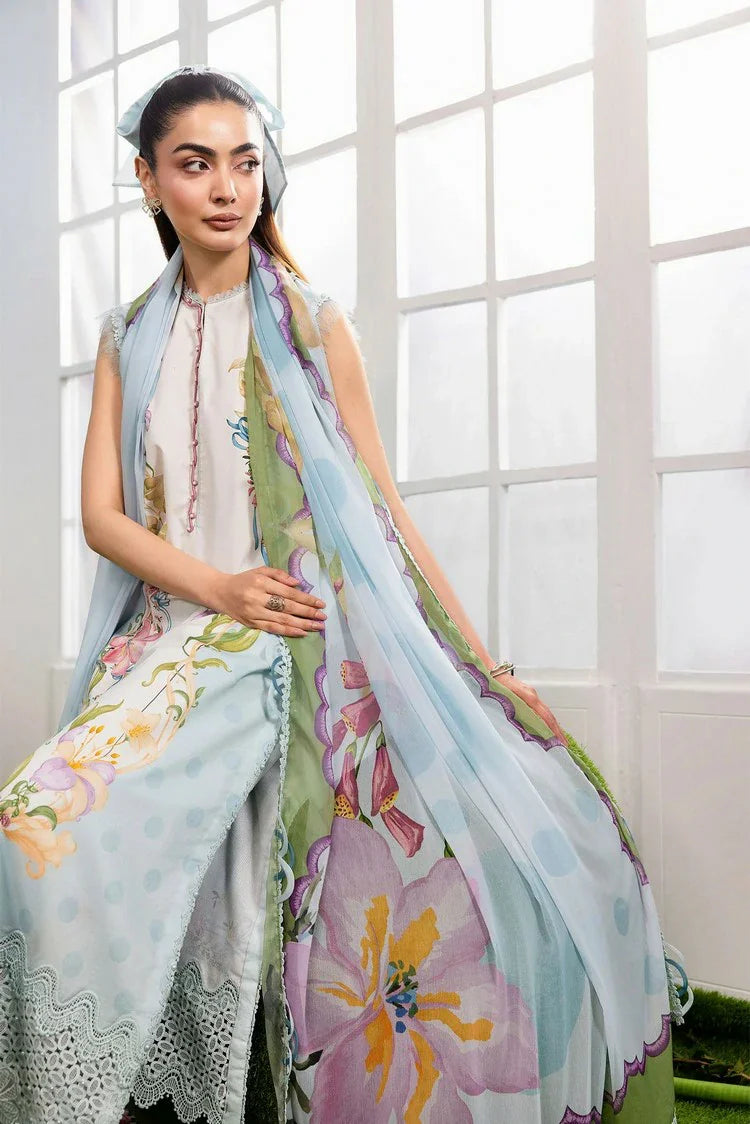 Picture of Maria B - Dreamscape M Basics EID II - Design-05A - Unstitched - Available at Raja Sahib