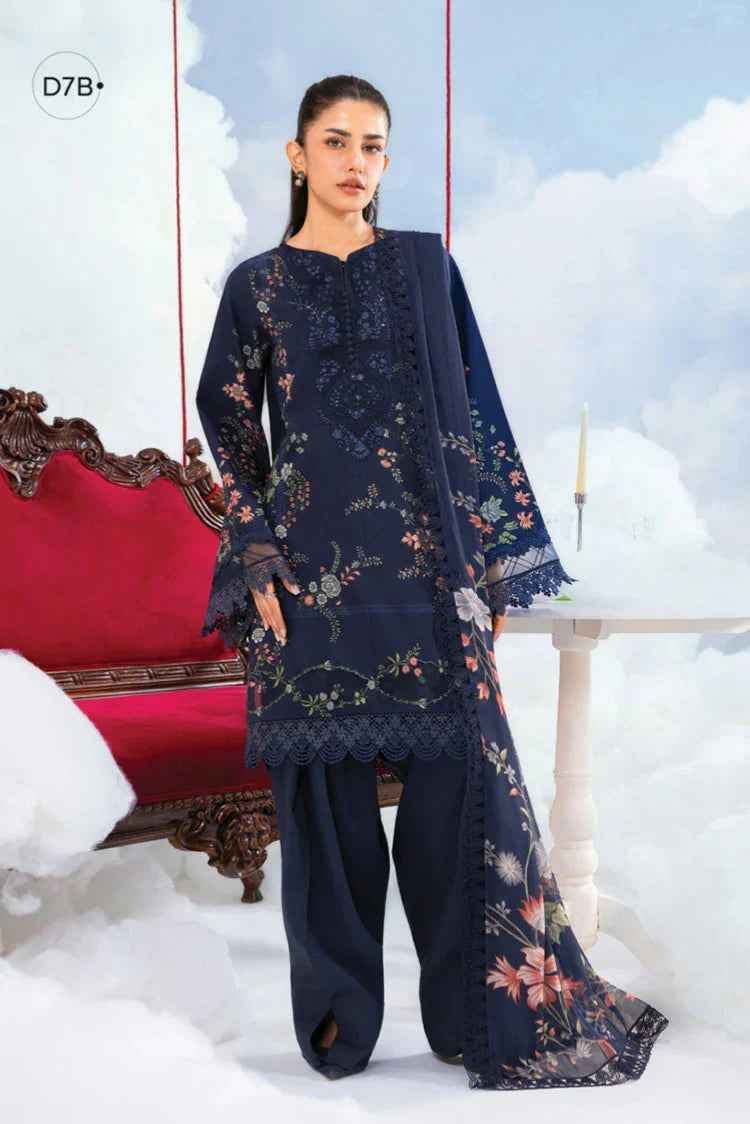 Picture of Maria B - Dreamscape M Basics EID II - Design-07B - Unstitched - Available at Raja Sahib