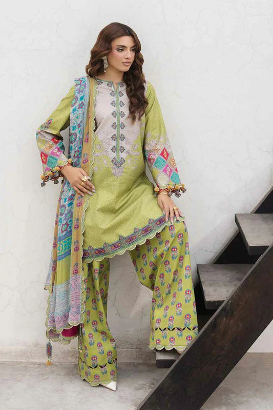 Picture of Charizma - Andaaz Embroidered Lawn Collection Vol 1 - AN-10 - Unstitched - Available at Raja Sahib