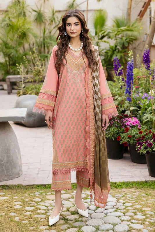 Charizma - Andaaz Embroidered Lawn Collection Vol 1 - AN-07 - Unstitched