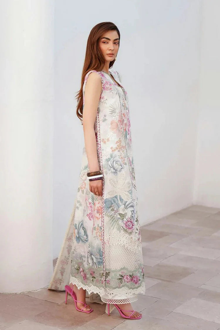 Picture of Afrozeh - Sunspell Embroidered Lawn Collection - 1203-Auremyst - Unstitched - Available at Raja Sahib