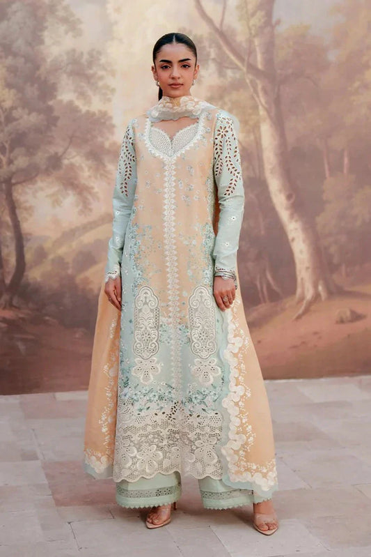 Picture of Afrozeh - Sunspell Embroidered Lawn Collection - 1205-Velyra - Unstitched - Available at Raja Sahib