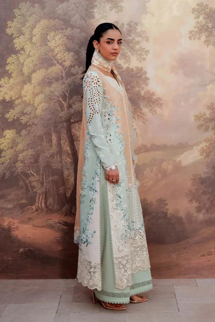 Picture of Afrozeh - Sunspell Embroidered Lawn Collection - 1205-Velyra - Unstitched - Available at Raja Sahib