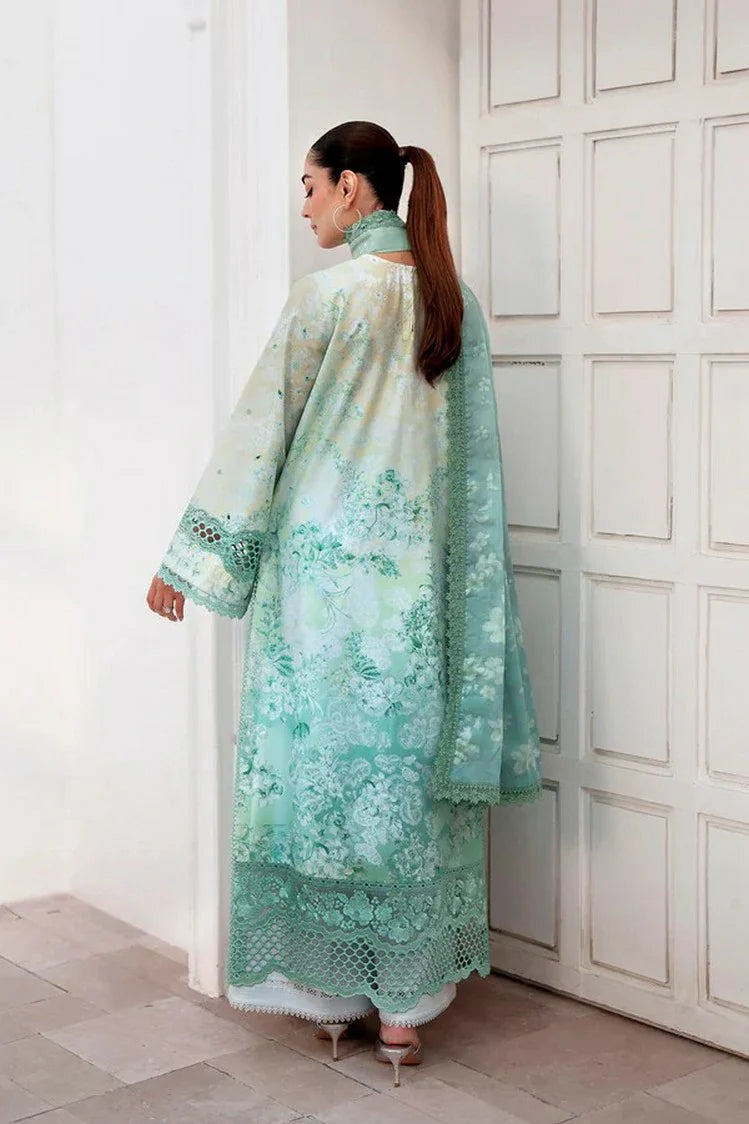 Picture of Afrozeh - Sunspell Embroidered Lawn Collection - 1209-Auryn - Unstitched - Available at Raja Sahib