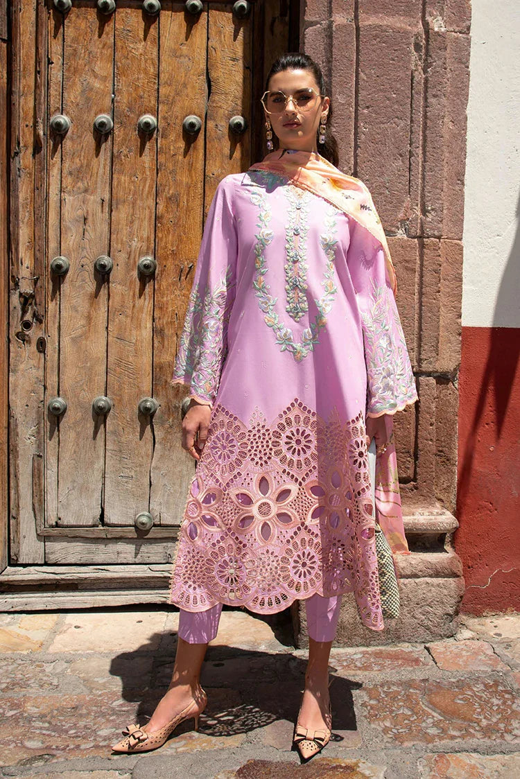 Picture of Mushq - Hemline Odyssey Lawn Collection - 01U-Alba - Unstitched - Available at Raja Sahib