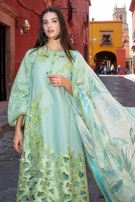 Picture of Mushq - Hemline Odyssey Lawn Collection - 10U-Paloma - Unstitched - Available at Raja Sahib