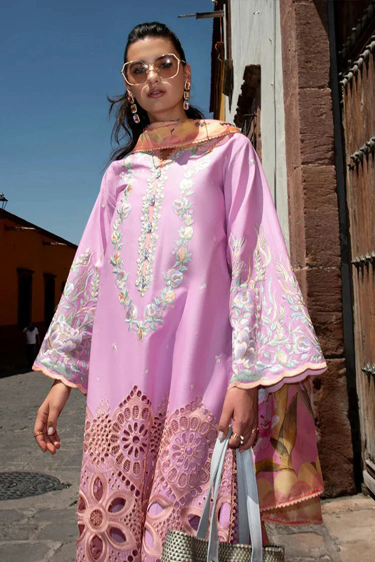 Picture of Mushq - Hemline Odyssey Lawn Collection - 01U-Alba - Unstitched - Available at Raja Sahib