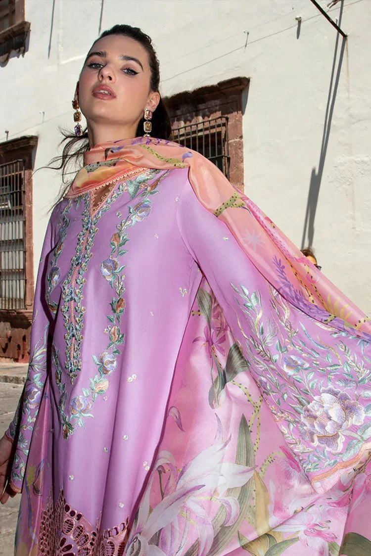 Picture of Mushq - Hemline Odyssey Lawn Collection - 01U-Alba - Unstitched - Available at Raja Sahib