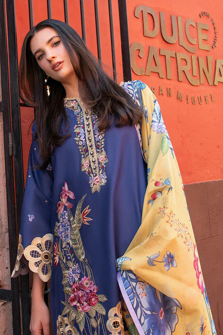 Picture of Mushq - Hemline Odyssey Lawn Collection - 02U-Ines - Unstitched - Available at Raja Sahib