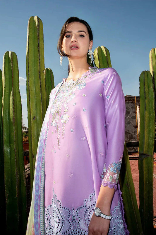 Picture of Mushq - Hemline Odyssey Lawn Collection - 03U-Ailyn - Unstitched - Available at Raja Sahib