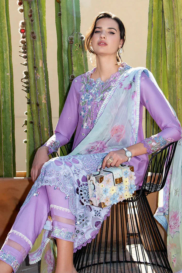 Picture of Mushq - Hemline Odyssey Lawn Collection - 03U-Ailyn - Unstitched - Available at Raja Sahib