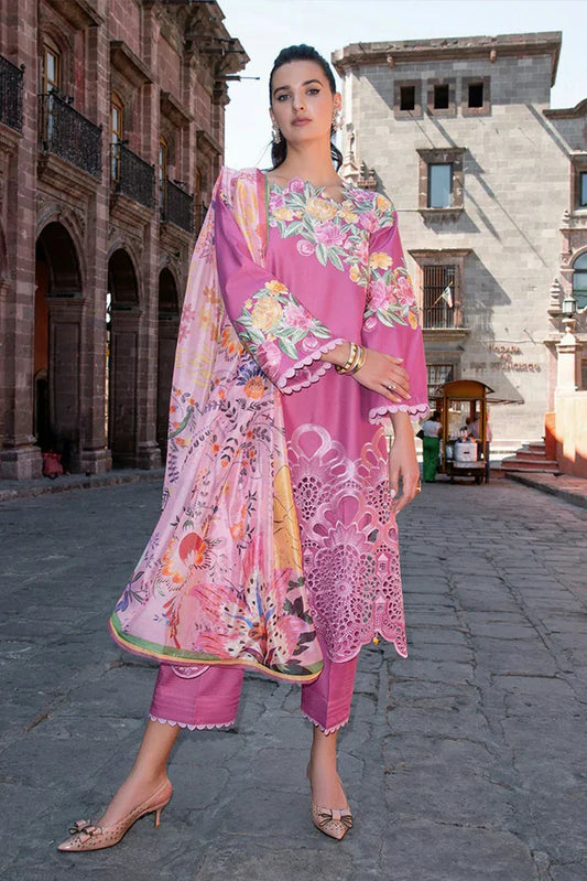 Picture of Mushq - Hemline Odyssey Lawn Collection - 05U-Meredith - Unstitched - Available at Raja Sahib