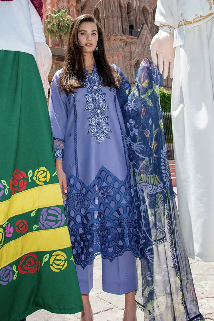 Picture of Mushq - Hemline Odyssey Lawn Collection - 08U-Juana - Unstitched - Available at Raja Sahib