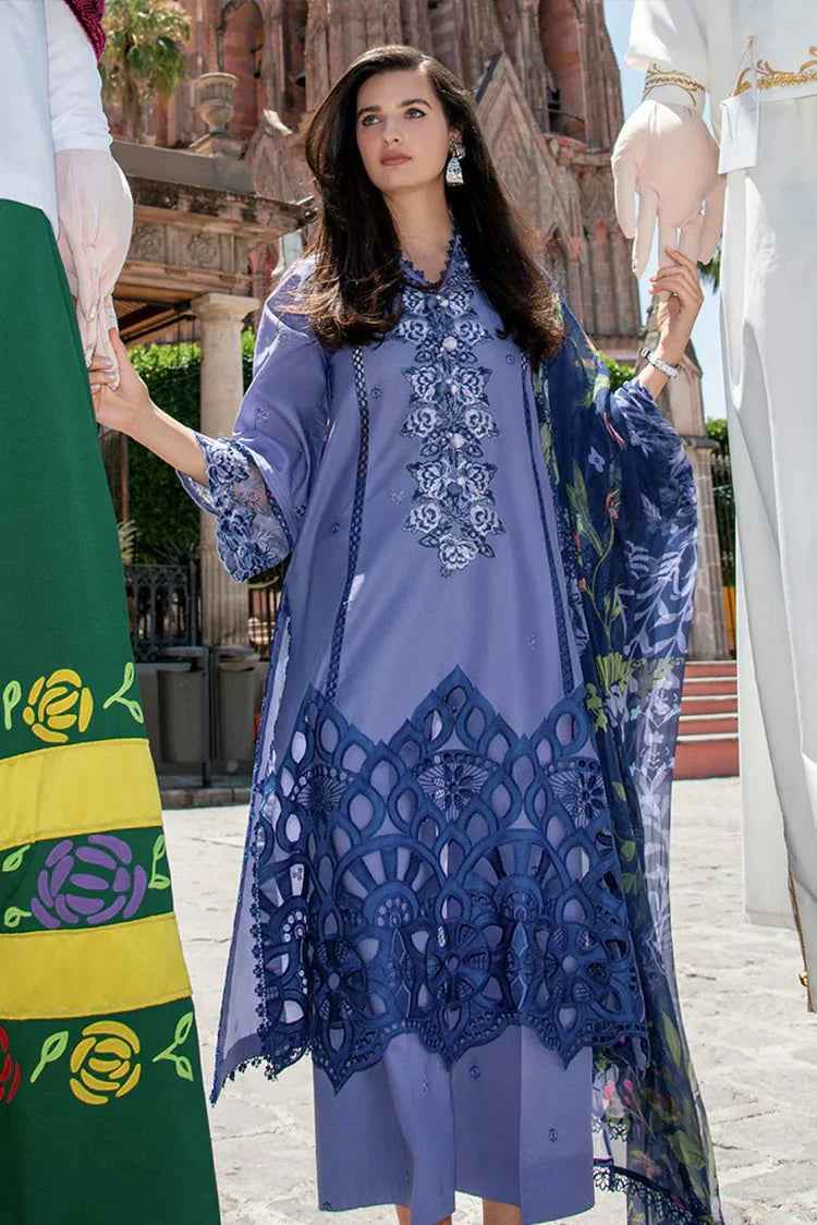 Picture of Mushq - Hemline Odyssey Lawn Collection - 08U-Juana - Unstitched - Available at Raja Sahib